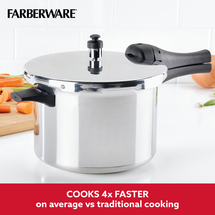 Pressure cooker 4 discount litre stainless steel